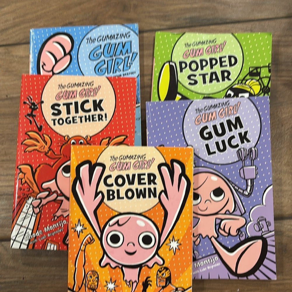 The Amazing Gum Girl book Collection